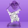 Halloween Party Dancing Skeleton Decor Swinging Left Right Tricking Bone People Model Gift Home Office Spooky Moving Ornament