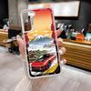 Case for Samsung Galaxy S26 Note 20 Ultra S25 S25Edge S21 S20 FE S22 Ultra S23 S24 FE Phone Cover JDM Sport Car