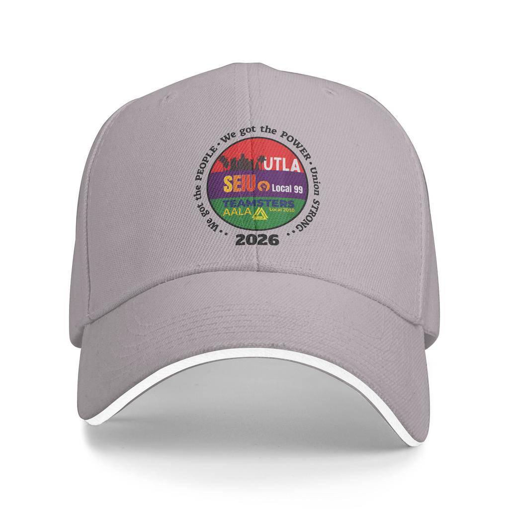 Labor Movement UTLA SEIU AALA We Got The People Sun Baseball Cap Summer Stylish Trucker Hat For Male Outdoor Sport Baseball Caps