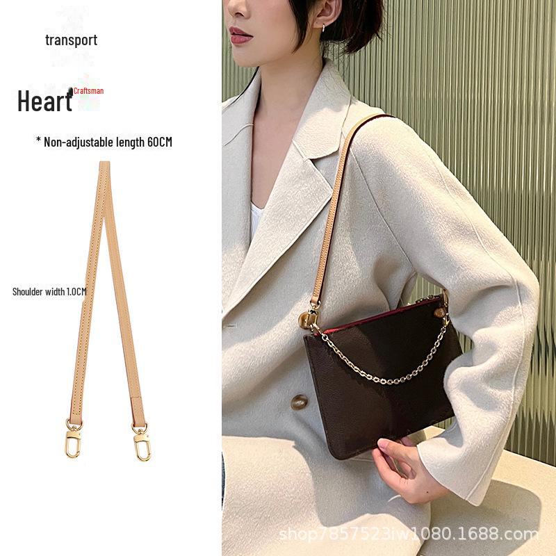 Verstellbare Schulterriemen aus pflanzlich gegerbtem Leder für Taschen