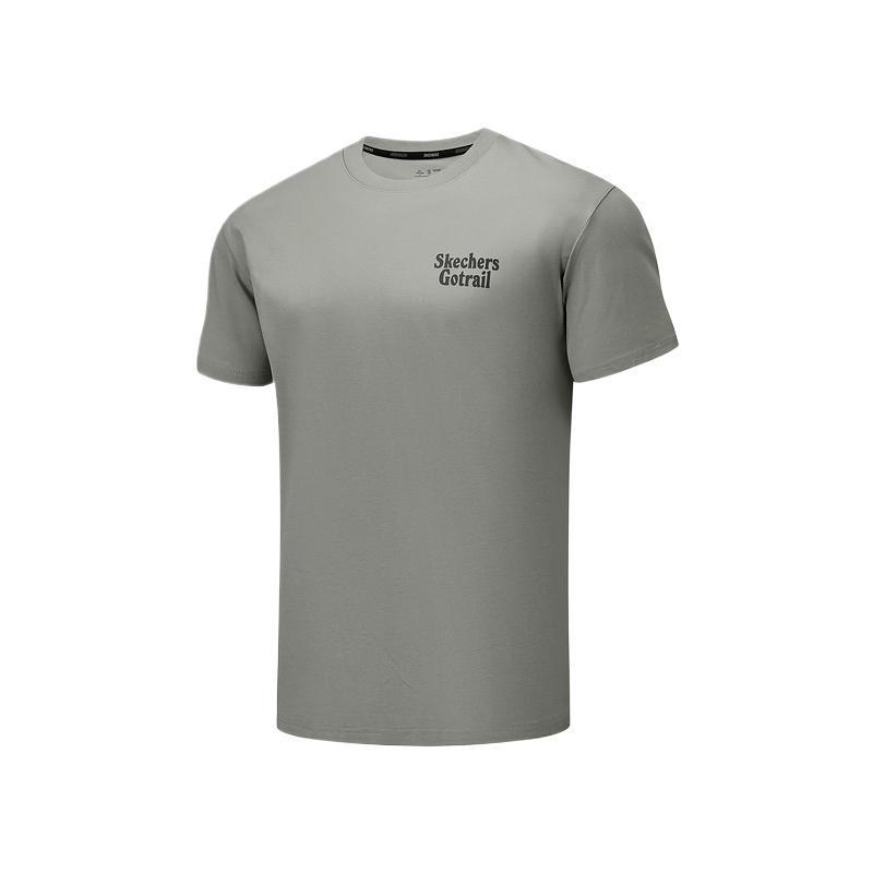 Skechers Comfortable Simple Short Sleeve T-Shirt Men Tops P325M006-02CC XL