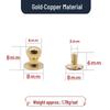 Eco-Friendly Brass Monk Head Accessories: Pacifier Buckle, Car Parts, Phone Cases & Leather Goods