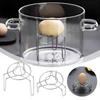 Height And Height Steam Rack Stainless Steel Small Pot Rack Durable Tableware Stand Health Pot