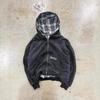 Men's 2025 Autumn Plaid Solid Color Versatile Fashion Hoodie