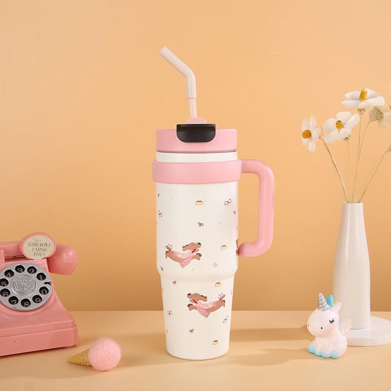 Hengming Taihe Giant Insulated Straw Tumbler 1000ml