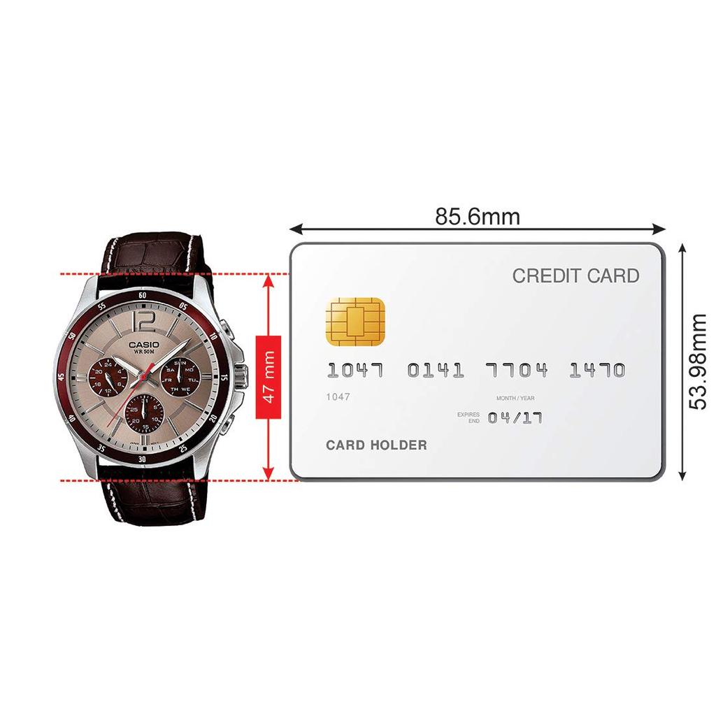 Casio Quartz Watch MTP-1374L-7A1VDF Men's [Item]