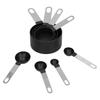 8Pcs Nesting Design Measuring Cup Rustless Steel Handle Baking Measuring Set  Home Baking