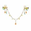 Cute Forehead Chain Traditional Bunny Hair Clips Chinese Jewelry Hanfu Headwear  Photoshoot