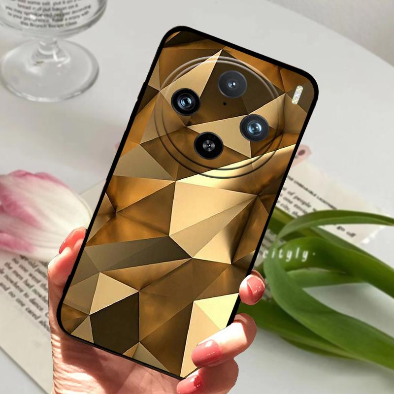 Do etui Vivo X200 5G V2415A Ochrona obiektywu Silikonowe TPU Modne Pokrowce na Telefon Do VIVO X 200 Pro Capa X200Pro mini Osłony Zderzakowe