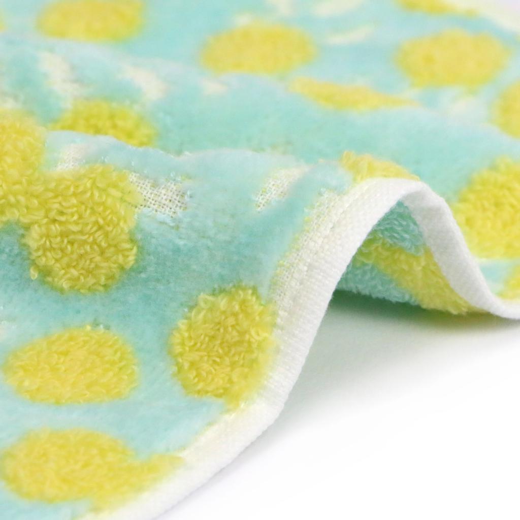 Imabari Handtuch Mimose - Flauschig, Hergestellt in Japan, Hoch saugfähiges Taschentuchhandtuch (blau)