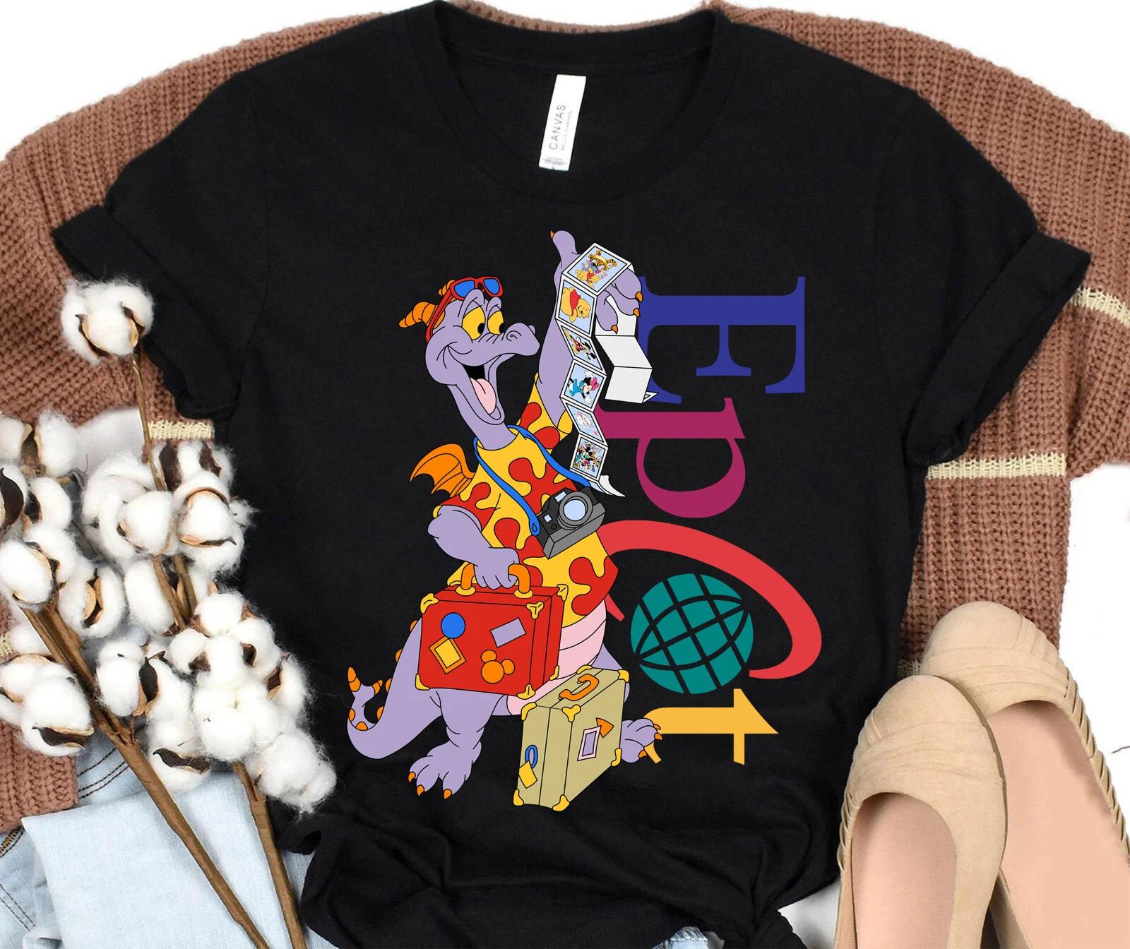 Retro Disney Figment Epcot One Little Spark Tee Unisex Adult Kid Shirt S
