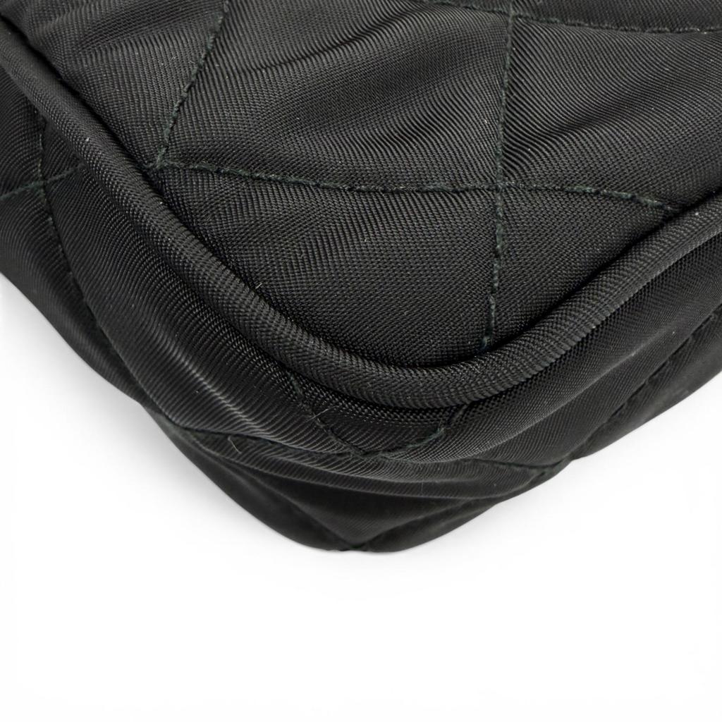 Excellent PRADA Shoulder Bag test input Triangle logo 2-way handbag 1BH910 Used