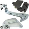 Citroen Jumper 2006- Sliding Side Door Trolleys, Set of 3 Pcs.