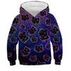 Autumn 3D Cat Printed Hoodies Fashionable Casual Sports Long Sleeved Children's Boy Hooded Sweatshirts