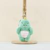 Adorable Muscle Plush Dinosaur Keychain Cute Stuffed Toy For Backpacks Purses Or