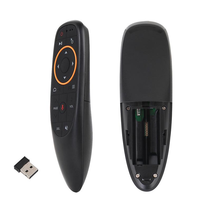 G10S Air Mouse Pilot głosowy 2.4G Bezprzewodowy Żyroskop Uczenie podczerwienią Dla H96 Max X88 Pro X96 Max Android TV Box Hk1