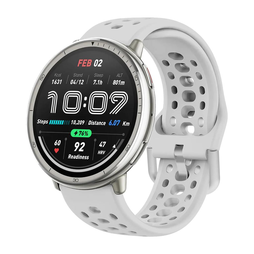 20mm Silicone Strap for Amazfit Active 2 Official Replaceable Wristband for Amazfit GTS 4 Mini 3/Samsung Galaxy Watch 7 6 5 Band