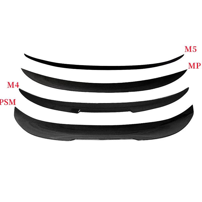 För BMW 5-serien F10 F18 M5 520i 525i 528i 530i 530i M4 M5 MP PSM Stil Bakre Bagagelucka Bil Spoiler Vingar Tuning Tillbehör Del