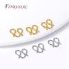 10/20Pcs 18K Gold Plated W Shape Clasps For Jewelry Necklace Clasps Connectors For Bracelets Making DIY Accessories