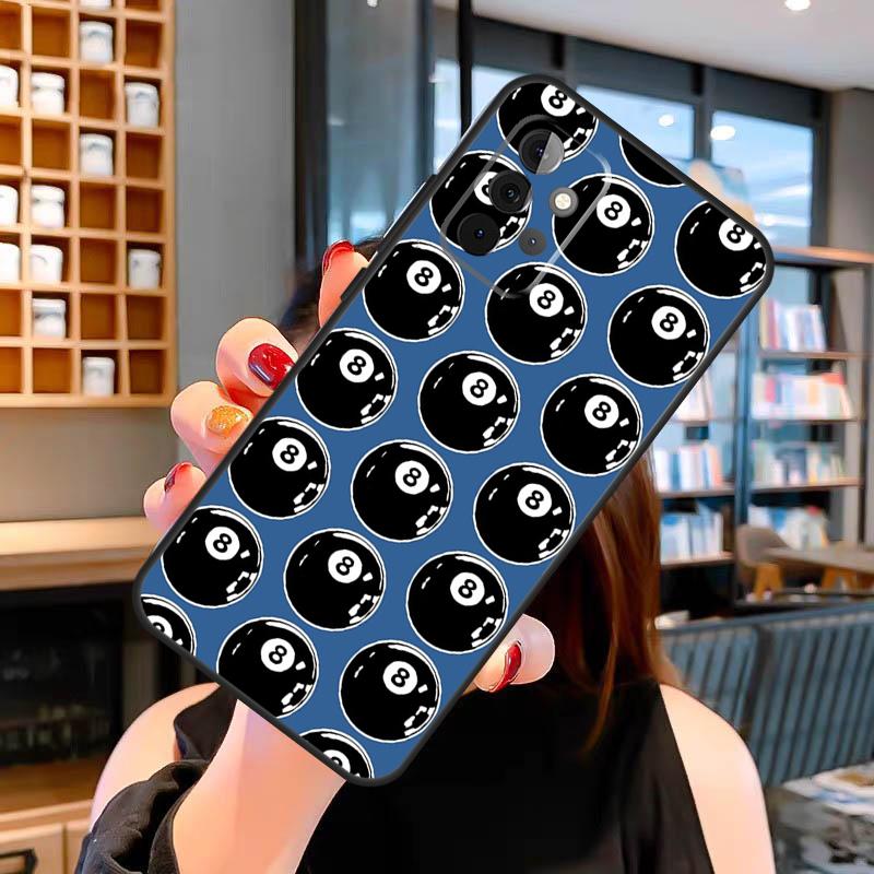 Billiards Snooker 8 Ball Case For Samsung Galaxy A33 A06 A05 A16 A26 A36 A56 A32 A52 A15 A53 A13 A34 A54 A14 A35 A55
