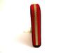 Authentic Christian Louboutin By My Side Red Leather Round Zip Wallet #b248  Seller Refurbished