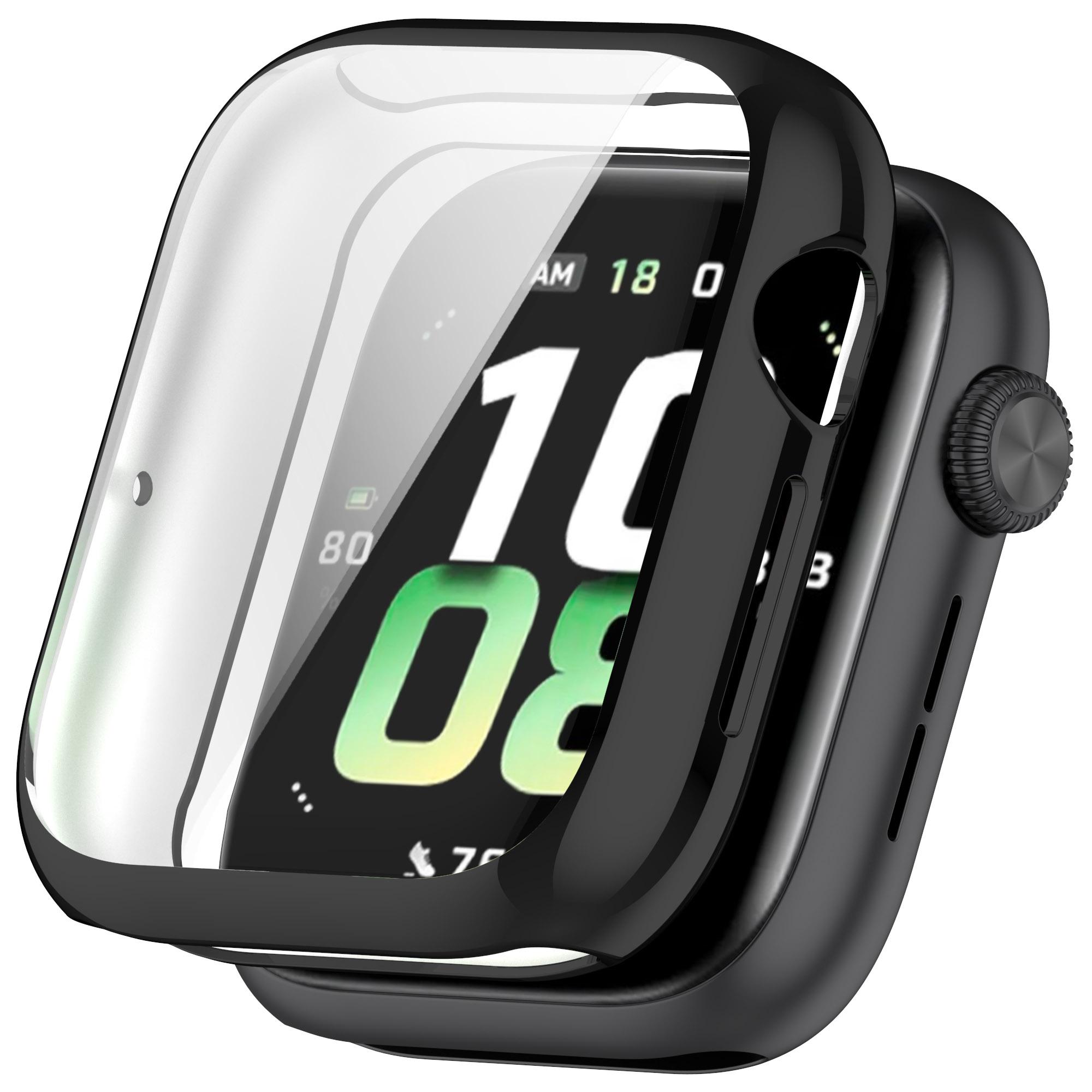 

For Honor Watch 5 Electroplating TPU Protective Cover Watch Case with Screen Film A