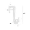 3x Negative Pressure Fish Tank Bracket Clear Desktop Aquarium Small Fish Tank Water Level Maintenance Guppy Aquarium Decoration