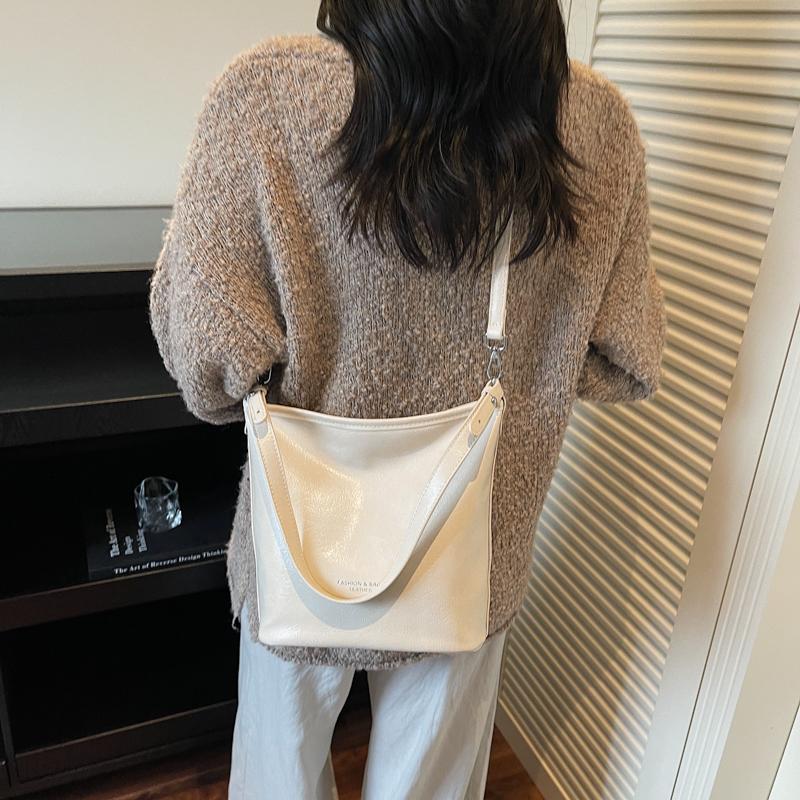 Velká Tote Taška Dámská Retro Dojíždějící Podpažní Taška Ramenní Crossbody Taška