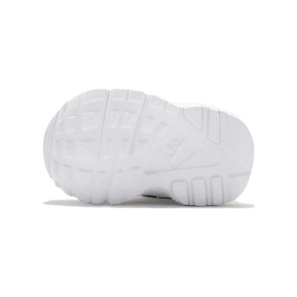 Stussy x Nike Air Huarache LE TD Dark Olive 2021 Sneakersy dla niemowląt Zielony Biały Varsity-Maize DH3323-300