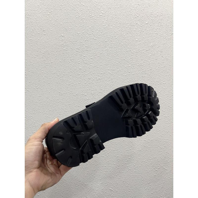 Men's 2025 Summer Big Head Business Hand-woven Leather Casual Leather Shoes High-end Atmospheric Thick-soled Derby Shoes
