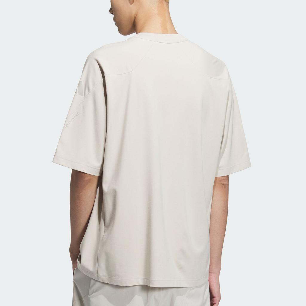 Adidas City Escape Cool Round Neck Pullover Short Sleeve T-Shirt Men Tops Miracle-Bauxite-Brown JZ8433