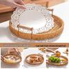Korean Style Rattan Snack & Fruit Basket