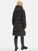 WOMEN' LONG DOWN JACKET WITH DRAWSTRINGS
