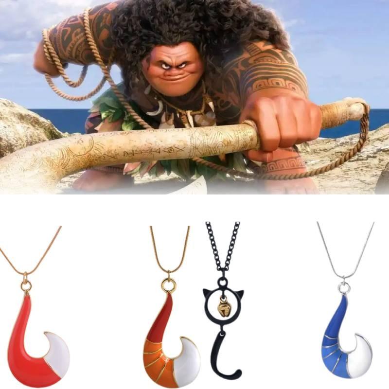 Pendant Necklace Moana Costume Fancy Dress Up Jewellery Alloy Ornaments Anime