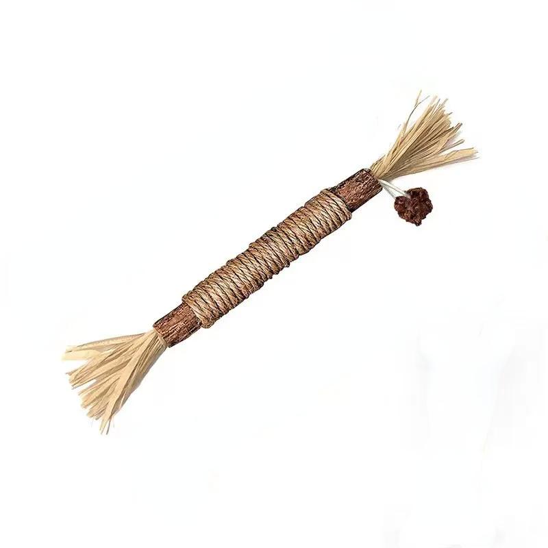 Cat Toys Silvervine Chew Stick Kitten Treat Catnip Toy Kitty Natural Stuff with Catnip for Cleaning Teeth Indoor Dental