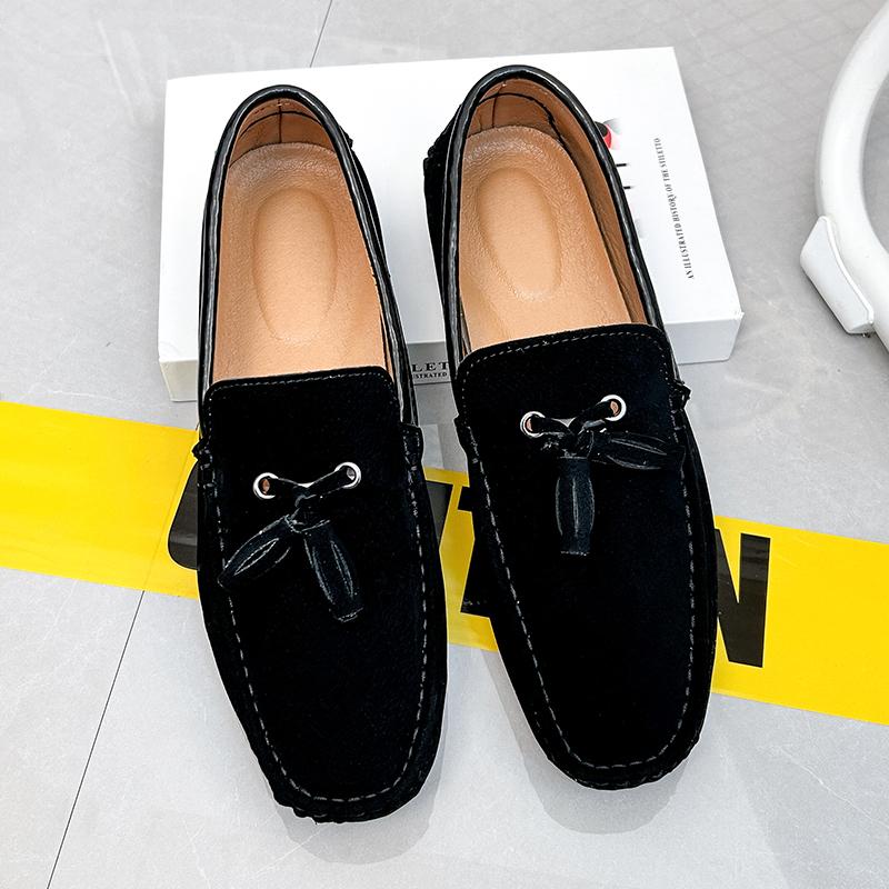 Mode 2024 Frühling Herbst Neue Elegante Flache Schuhe Mode Orange Herren Indoor Slipper Outdoor Pendler Herren Arbeitsschuhe Kostenlose Lieferung