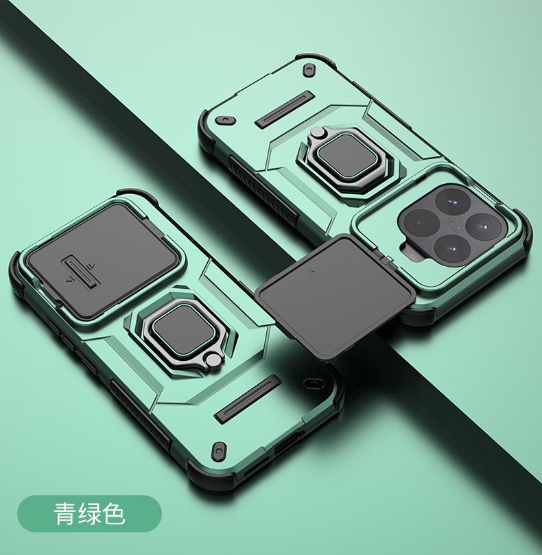 Applicable To Xiaomi 11TPRO Combat Bear Ring Mobile Phone Case Xiaomi 11TPRO Window Push Anti-drop Mobile Phone Case