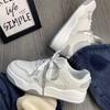 Spring New Muffin Thick Bottom Color Matching Fashion Sneakers Women's Two-Color Lace-up Ladies Casual Sports Single-Layer Shoes Women