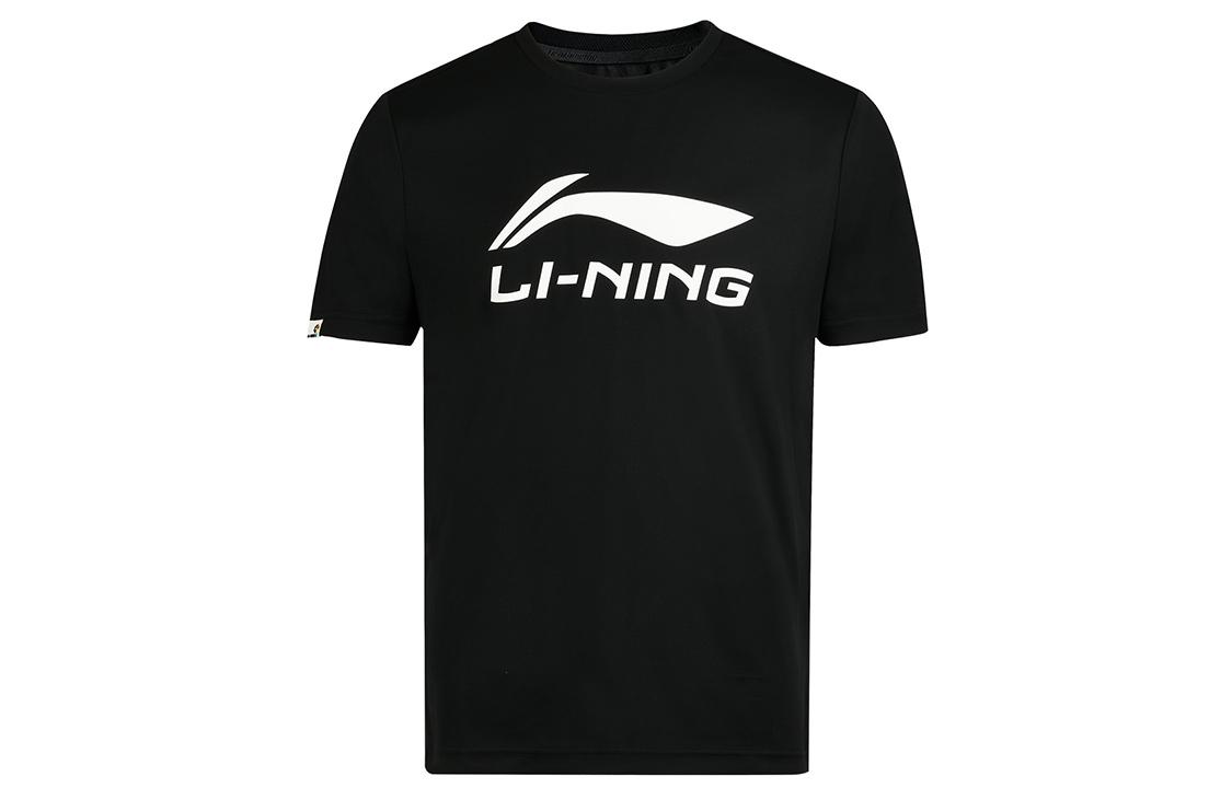 Li Ning Badminton Collection T Shirt Men s Black AHSR789-5 M