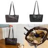 Retro Style Large Capacity Bag For Women With Pu Material And Magnetic Closure