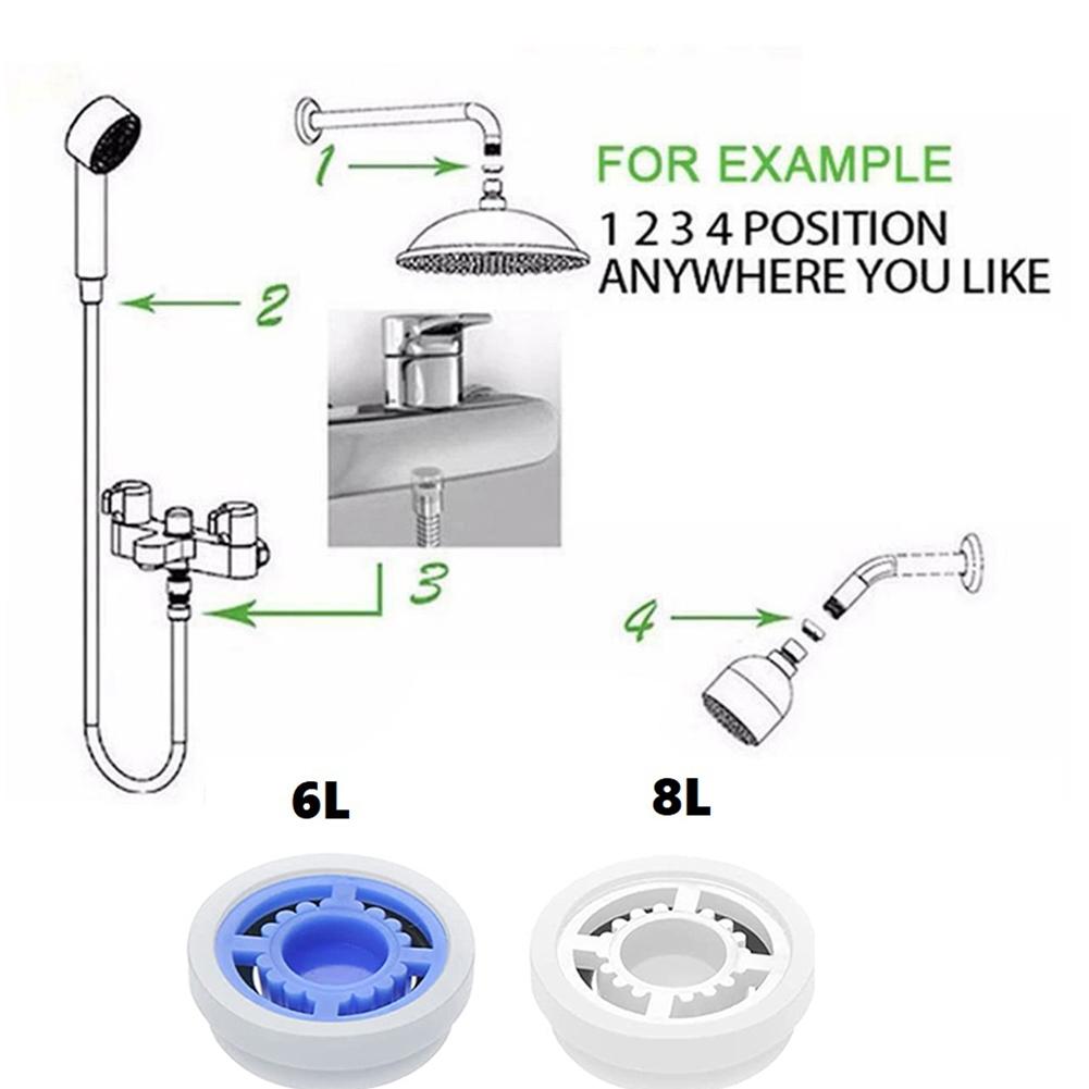 Shower Adapter Bathroom Accesessories Flow Regulator Restrictor Shower Hose