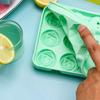 Silicone Molds Ice Cube Tray with Lid Rose Flower Diamond Shape Reusable Ice Mold Bar Kitchen Accessories Ice Cream Maker Tool