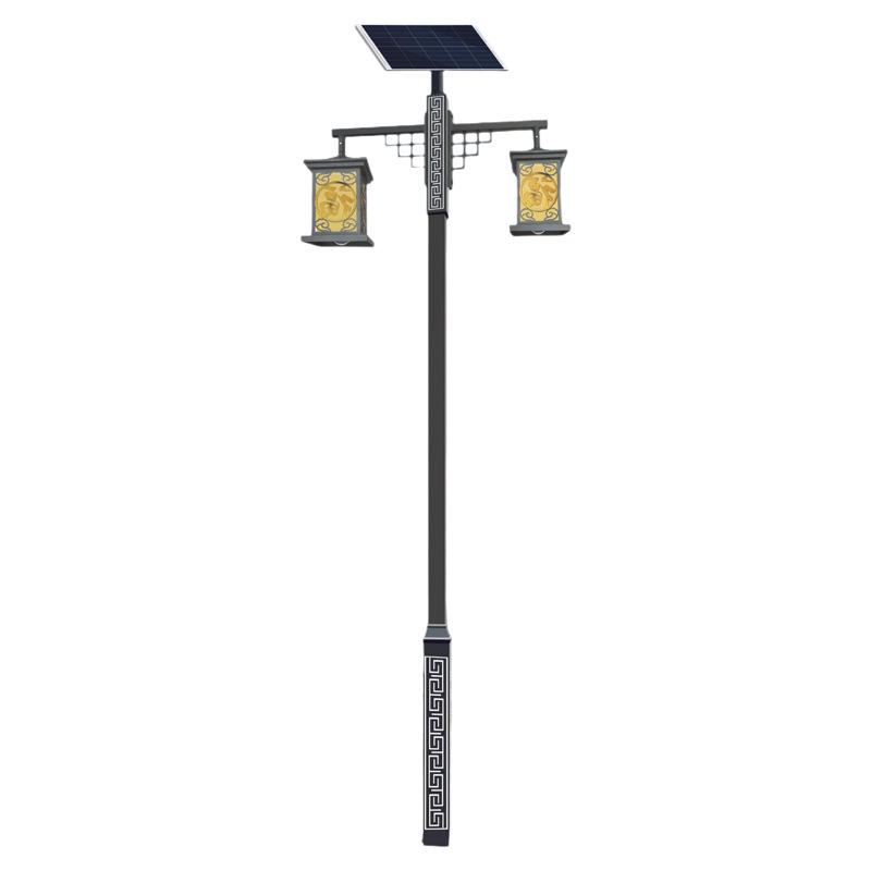 High Brightness Solar Antique Chinese Street Lights for Parks and Courtyards