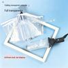 Automatic Transparent Folding Umbrella: Stylish PVC Umbrella Prop for Sun and Rain