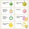 New Baby Bed Hanging Drawstring Toy Newborn Baby Stroller Toy Cute Animal Educational Toys Hand Grip Plush Bebe Fun Bedtime Toys