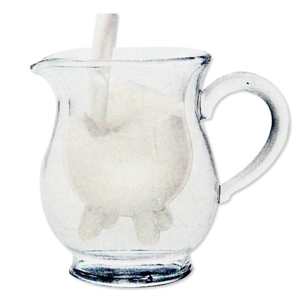 Double Wall Carafe Cow's Udder Milk Jug