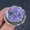 Lepidolite Gemstone Handmade 925 Sterling Silver Jewelry Gift Ring Size 10 w7Y25