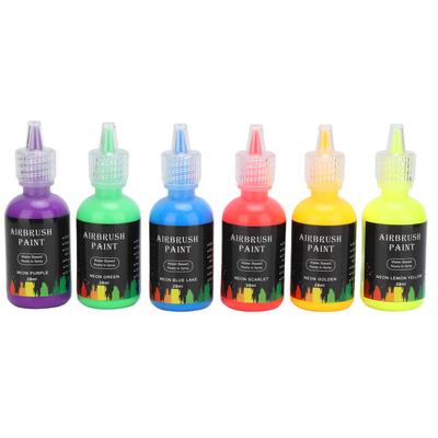 6 Colors Liquid Pigment Set Paint Ink Coloring Dye Supplies for DIY Crafts Art Making Car