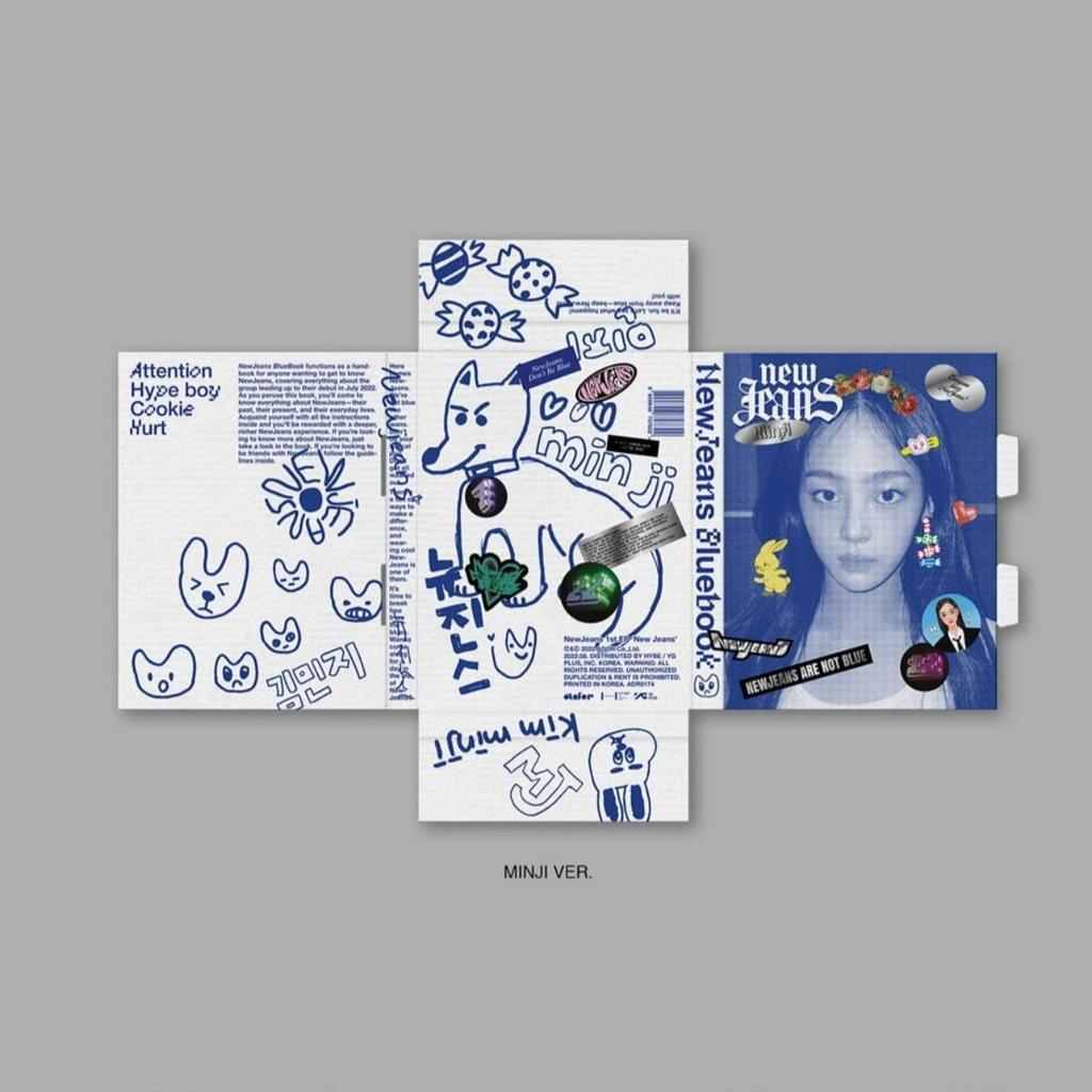 NewJeans New Jeans / 1st EP Album (Bluebook Ver.)