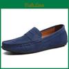 Größe Schuhe Wildleder Plus Leder Herren Mokassins Bequeme Freizeitschuhe Herren Fahrerschuhe Mokassins Herren Flache Schuhe Schuhwerk